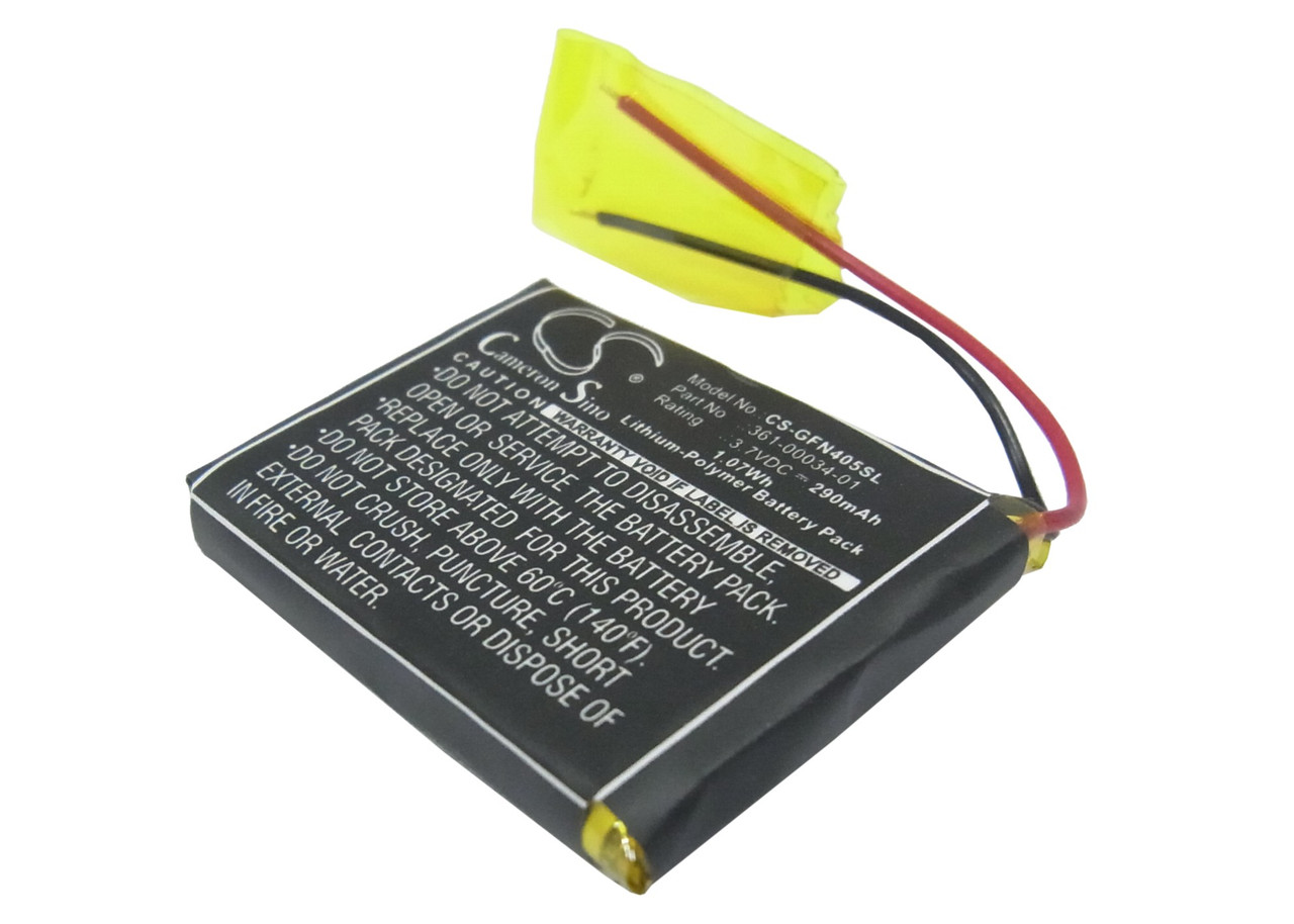 Battery for Garmin 361-00034-01 GPS Foretrex 401 405 405cx CS