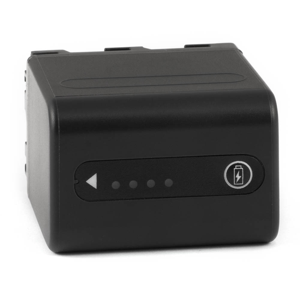 Batteria Per Sony Modello NP-FM70 Color Antracite A Led, 7,4V, Li-Ion