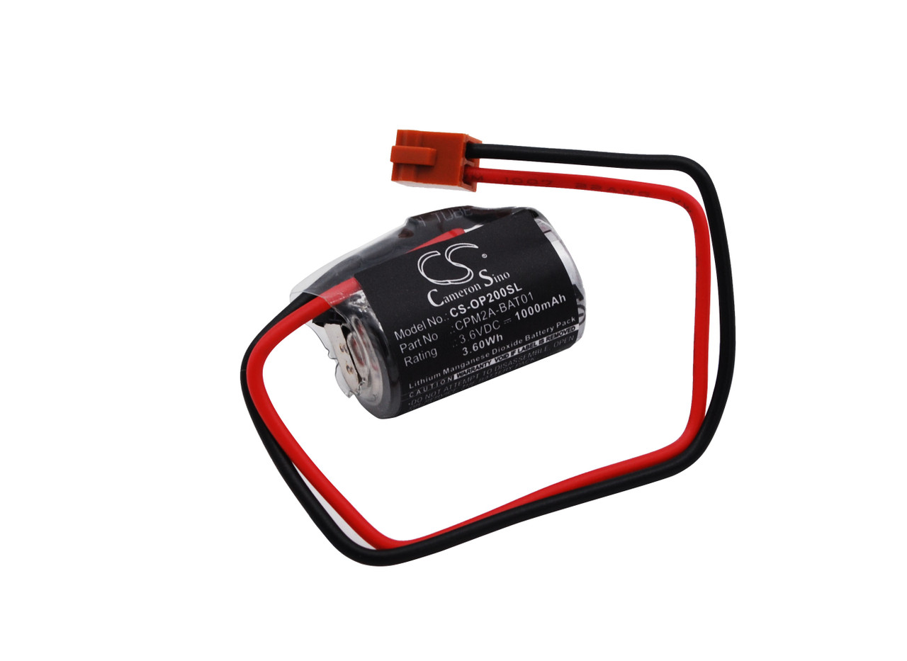 Akku-King PLC Batterie Für Omron CJ1, CJ1G, CJ1H, CPM2A, CQM1H, NS7 – CPM2A-BAT01, 1000mAh, 3,6V