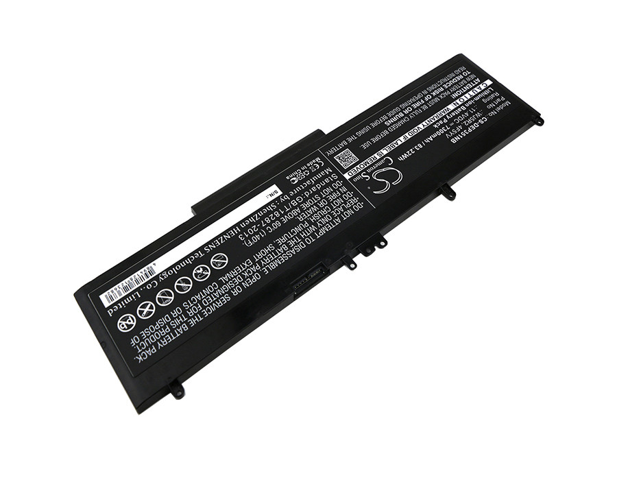 Green Cell Laptop batteri Dell Latitude E5570 Precision 3510 11.4V 4500
