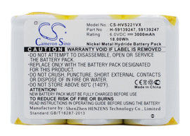 Vacuum Battery for Hoover 59139247 H-59139247