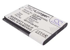 Battery for Novatel Wireless 40115126-001 Mifi 500 Battery for Novatel Wireless 40115126-001 Mifi 500