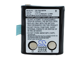 Two-Way Radio Battery for Doro TSX-BP TriSquare Two-Way Radio Battery for Doro TSX-BP TriSquare