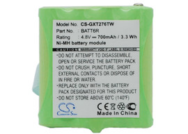 Battery for Uniden Midland AVP6 BATT6R BATT-6R