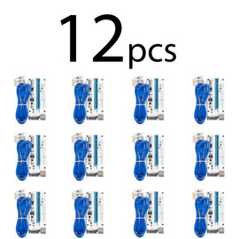 12 pack VER008S Riser Card pci-e x1 to x16