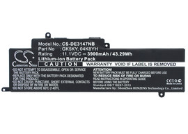 Battery for DELL Inspiron 11 3158 3147 3000 15