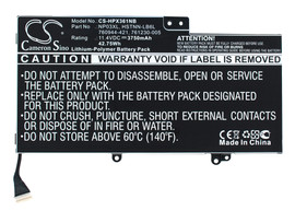 Battery for HP Pavilion X360 Envy 15-U011DX Battery for HP Pavilion X360 Envy 15-U011DX