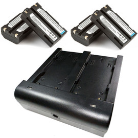Dual Battery Charger for Trimble R4 R6 R7 R8 38403
