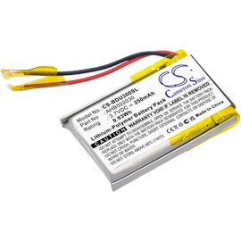 Battery for Bosch BDU3XX Intuvia Display Battery for Bosch BDU3XX Intuvia Display