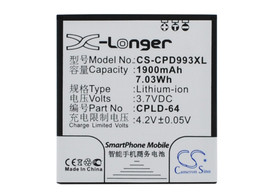 Battery for Coolpad 9930 W702 CPLD-64 Mobile