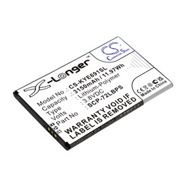 Battery for Kyocera DuraForce Pro 2 E6910 E6920