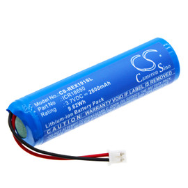 Battery for RESCOMF XD101 ICR18IB650 Ozone Cleaner