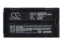 Battery for Sokkia BDC-58 BDC-70 BLI-SRX1 Total Battery for Sokkia BDC-58 BDC-70 BLI-SRX1 Total