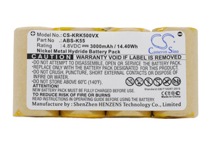 Vacuum Battery for KARCHER ABS-K55 50 DISPLAY 35