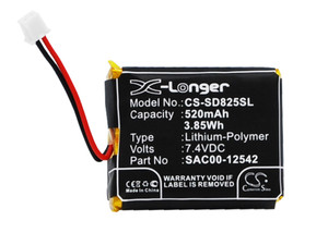 Battery for Sportdog SAC00-12542 D-1875 3225