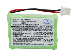 Battery for Tri-Tronics 1038100-D 1038100-E