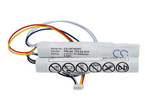 Battery for Crestron 6504906 TPS-6X TPS-6X-BTP