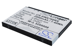 Hotspot Battery for Sierra Wireless 5200008 W-3