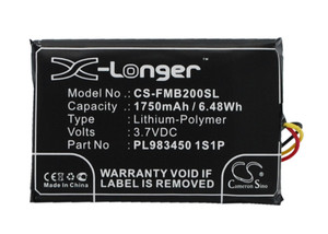 Battery for Falcom PL983450 1S1P Mambo 2 II Mobile