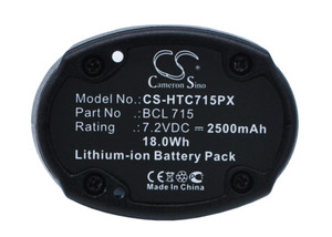 Battery for Hitachi Koki WH7DL BCL 715 Power Tool