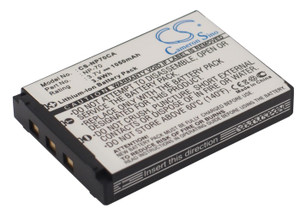 Battery for Casio Exilim Zoom EX-Z150 EX-Z155