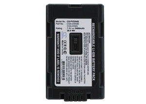 Battery for Panasonic AG-DVX100 CGA-D54 CGA-D54S