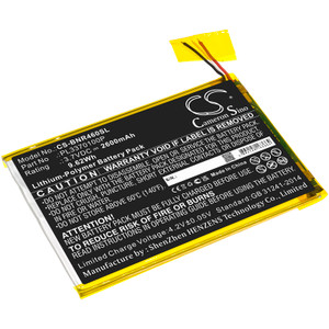 Battery for Barnes & Noble BNTV450 BNTV460 Nook 7