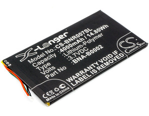 Battery for Barnes & Noble BNRV400 BNTV400 NOOK HD