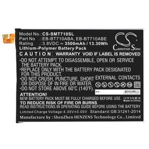 Battery for Samsung Galaxy Tab S2 8.0 NOOK Plus