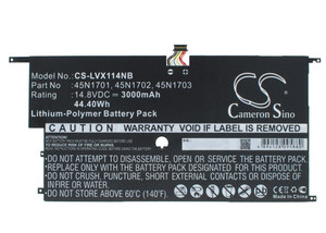 Battery for Lenovo 20A7 20A8 Carbon X1 00HW002