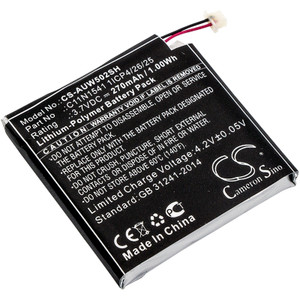 Battery for Asus WI502QF ZenWatch 2 0B200-01760100