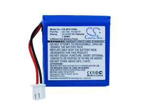 Battery for Safescan 135i 145ix 155i 165i 112-0410