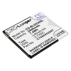 Battery for BLU D530 Dash X Studio 5.0 5.0E 5.0K C
