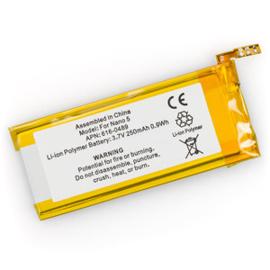 Battery for Apple iPod Nano 5th gen w/Deluxe tool