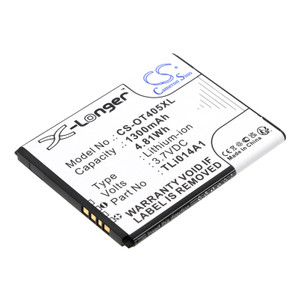 Battery for Alcatel T-Mobile Evolve OT-5020T