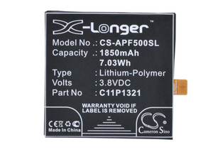 Battery for Asus A68M PadFone E C11P1321 Mobile