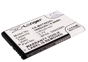 Battery for Motorola BF6X SNN5885 SNN5885A XT882