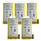 5 Pack Battery Apple iPhone 3GS 616-0431