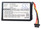 Battery for TomTom AHL03711001 VF1 4CF5.002.00 Go 540 Live GPS CS-TM540SL 1100mA