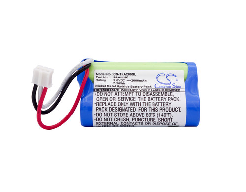 Speaker Battery for TDK 3AA-HHC Life on Record A28 Trek Flex CS-TKA280SL 2000mAh