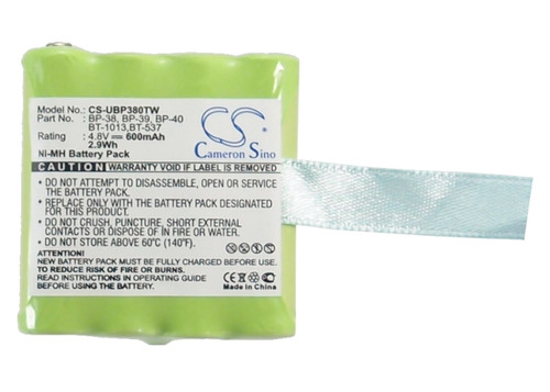 Battery for Uniden BP-38 BP-39 BP-40 BT-1013 BT-537 GMR1048 GMR680 TR6402 GMR895 Battery for Uniden BP-38 BP-39 BP-40 BT-1013 BT-537 GMR1048 GMR680 TR6402 GMR895