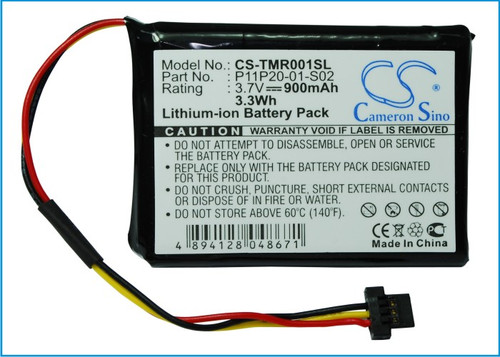 Battery for TomTom P11P20-01-S02 One XXL 540S Route XL 540M 540T 540TM 550 550M