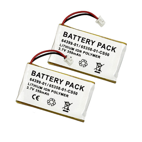 2 Pack Battery Plantronics CS50 CS55 HL10 Headsets 2 Pack Battery Plantronics CS50 CS55 HL10 Headsets