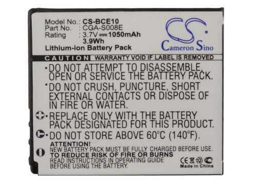 Battery for Panasonic Lumix DMC-FS3 RICOH R10 R6 R7 R8 DMW-BCE10E BP-DC6-J DB-70