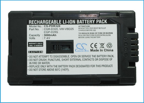 Battery for Panasonic CGR-D28A/1B HITACHI CGP-D28S CGR-D320 VW-VBD25 DZ-BP28 Battery for Panasonic CGR-D28A/1B HITACHI CGP-D28S CGR-D320 VW-VBD25 DZ-BP28
