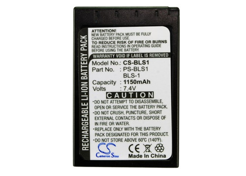 Battery for Olympus E-400 E-410 E-420 E-450 E-620 EP-1 E-P2 Evolt BLS-1 PS-BLS1 Battery for Olympus E-400 E-410 E-420 E-450 E-620 EP-1 E-P2 Evolt BLS-1 PS-BLS1