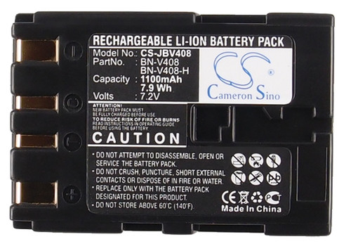 Battery for JVC CU-VH1 GR-33 BN-V408 BN-V408-H BN-V408U BN-V408U-B BN-V408U-H Battery for JVC CU-VH1 GR-33 BN-V408 BN-V408-H BN-V408U BN-V408U-B BN-V408U-H