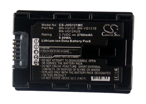 Battery for JVC GZ-E10 GZ-E100 GZ-MS250U BN-VG121 BN-VG121SU BN-VG121US 2700mAh Battery for JVC GZ-E10 GZ-E100 GZ-MS250U BN-VG121 BN-VG121SU BN-VG121US 2700mAh