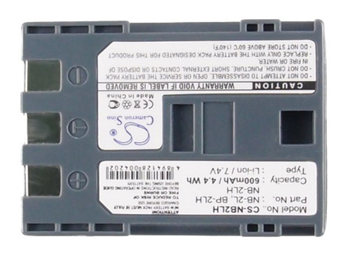 Battery for Canon 40MC BP-2LH S40 S60 ZR800 BP-2L5 BP2LCL ER-D120 NB-2L NB-2LH Battery for Canon 40MC BP-2LH S40 S60 ZR800 BP-2L5 BP2LCL ER-D120 NB-2L NB-2LH