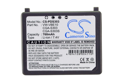 Battery for Panasonic SDR-S100 SDR-S200 SDR-S300 CGA-S303 CGA-S303E/1B VW-VBE10 Battery for Panasonic SDR-S100 SDR-S200 SDR-S300 CGA-S303 CGA-S303E/1B VW-VBE10